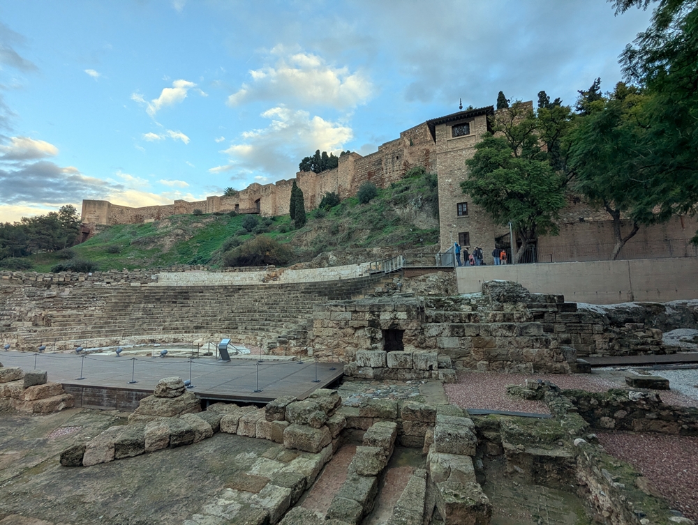 Malaga Roman ruins