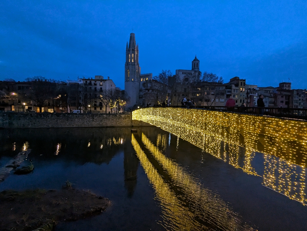 Girona river and the Cathedral