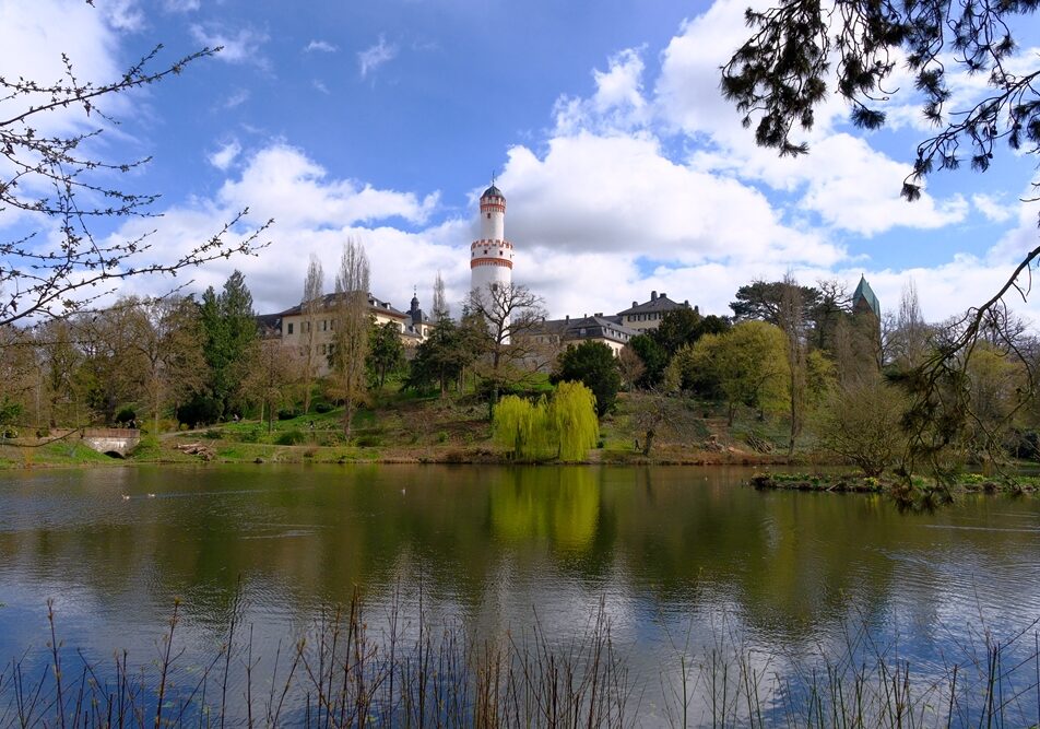 15 March 2026 Spring landscape, Bad Homburg Castle