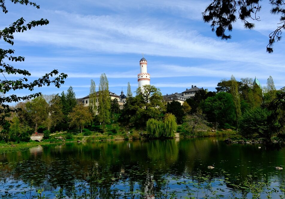 April bad homburg castle