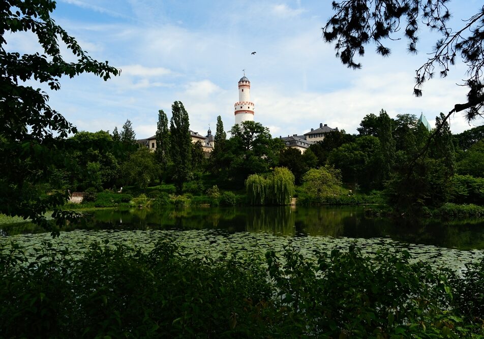 Into the summer landscape, Bad Homburg Castle
